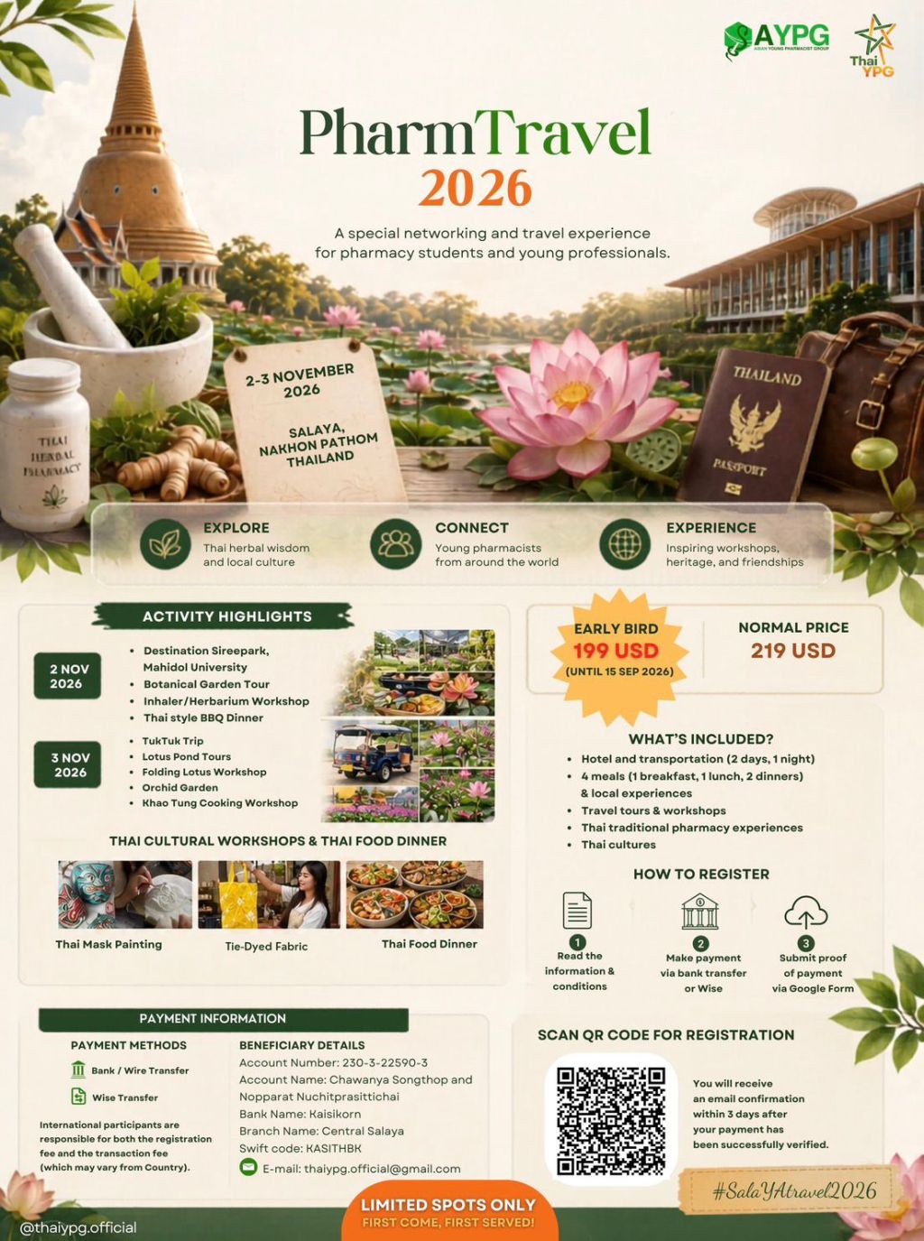 Join the AYPG PharmTravel&nbsp;2026!